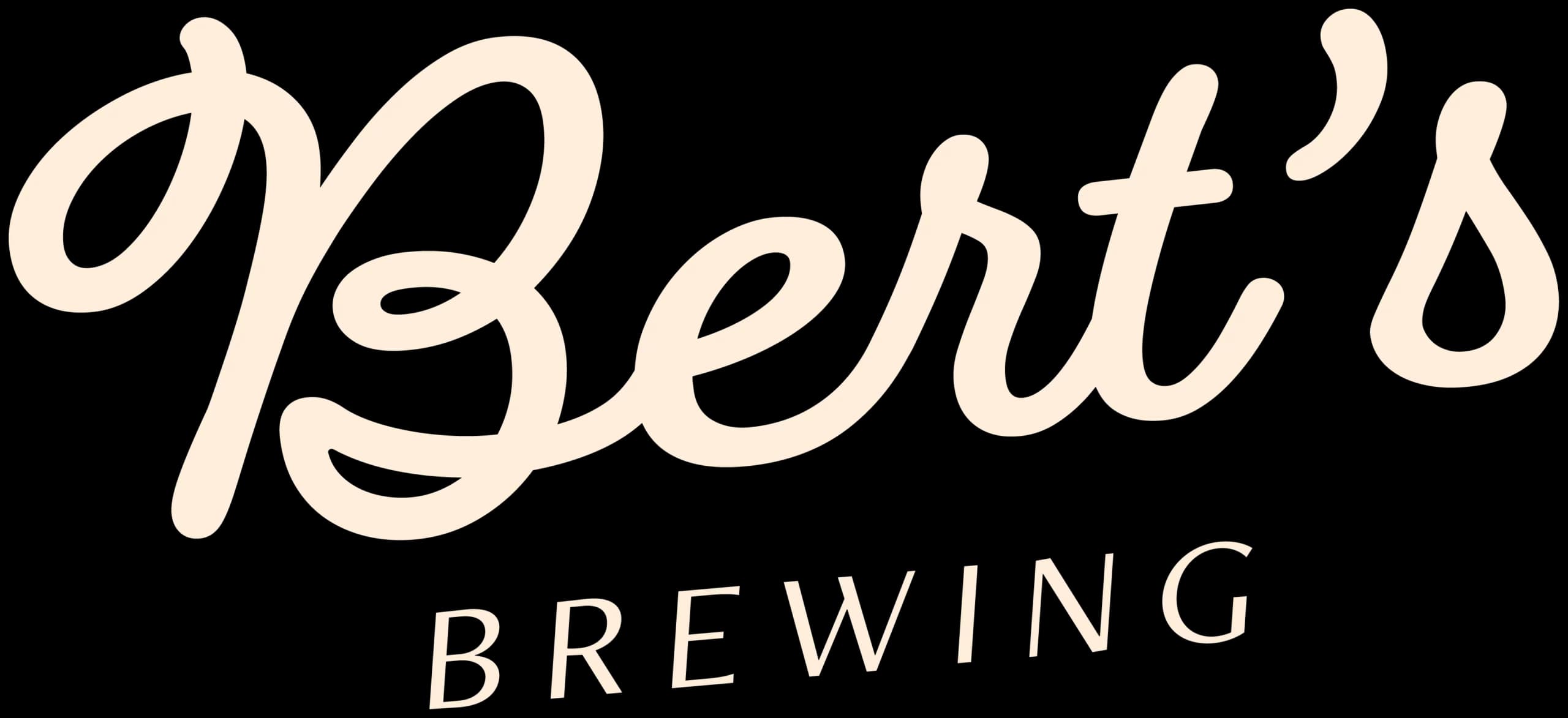 Bert's Brewing logo
